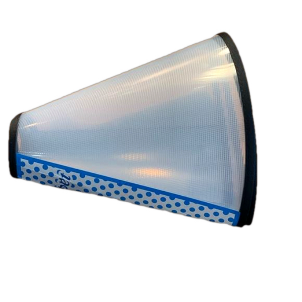 Plastic Velcro pet cone new in box 7